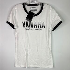 Yamaha White Tshirt Its A Better Machine NWT Size Large